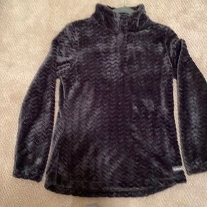 Avalanche dark grey fleece size small